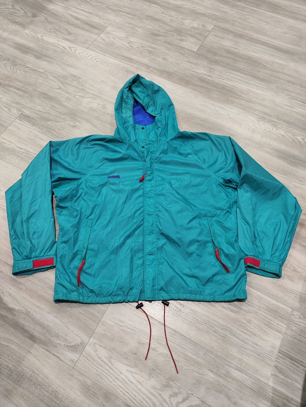 Vtg Columbia Bugaboo Men's Coat Jacket Teal Purple SZ XL Teal 90s VTG